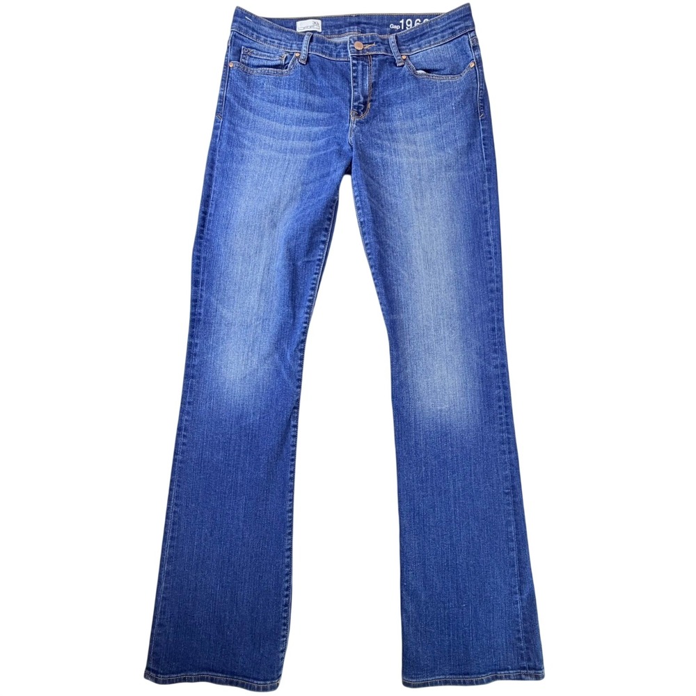 GAP 1969 Sexy Boot Cut Jeans Medium Wash‎ Women's Size 30L